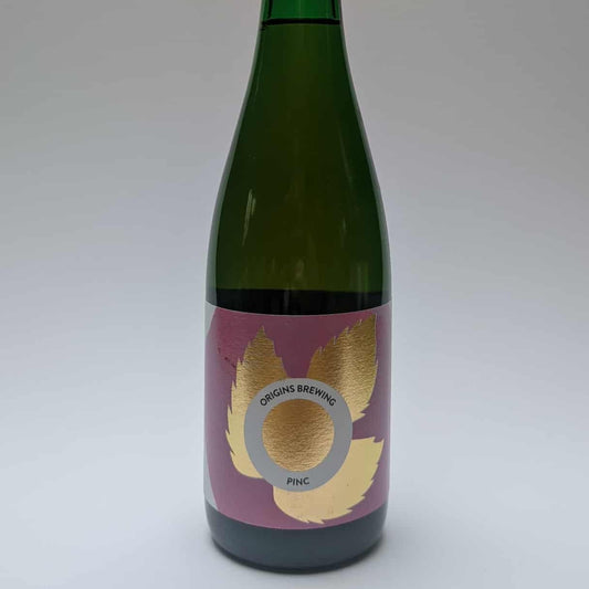 375ml bottle of Origins Brewing Pinc